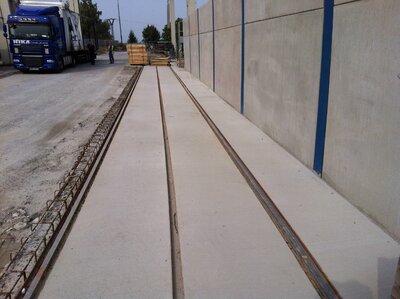 Výstavba areálu - nová hala a vozíková dráha