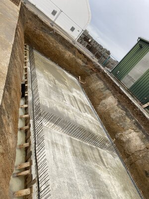 Základová deska pro dešťovou jímku