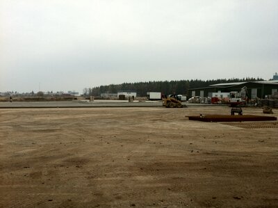 Konstrukční násypy pro venkovní plochy