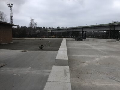 Železobetonové kryty  venkovních ploch