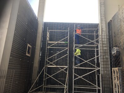 Železobetonové monolit pro pískové hospodářství