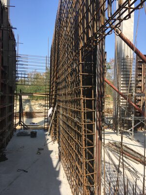 Železobetonové monolity pecí a bunkrů