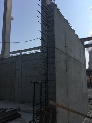 Železobetonové monolity pecí a bunkrů