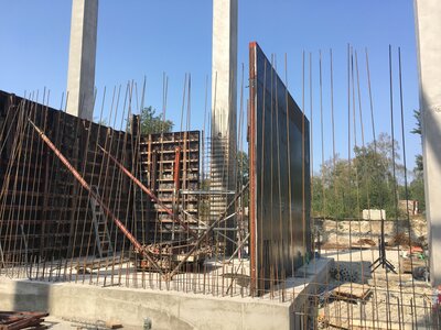 Železobetonové monolity pecí a bunkrů