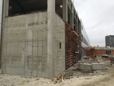 Železobetonový monolit lakovnu