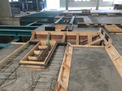 Železobetonové desky a monolity pro technologie