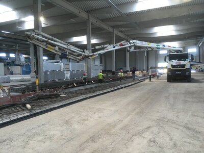 Železobetonové desky a monolity pro technologie