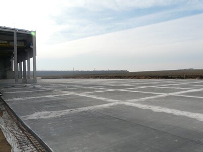 Železobetonové kryty  venkovních ploch