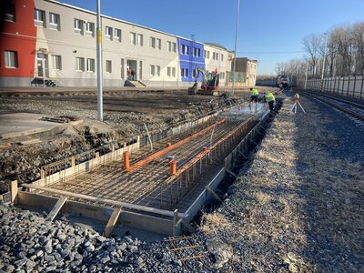 Monolit drážní váhy