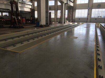 Monolitické železobetonové kryty a montážní jámy