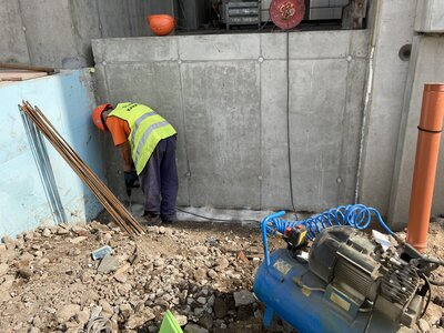 Železobetonové  monolity pro technologie