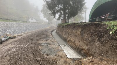 Monolitický základový pás