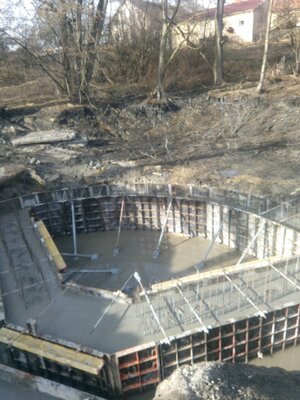 Železobetonový monolit propustku