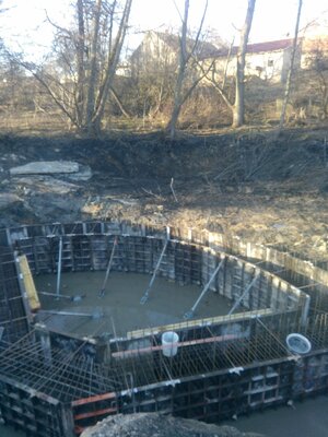 Železobetonový monolit propustku