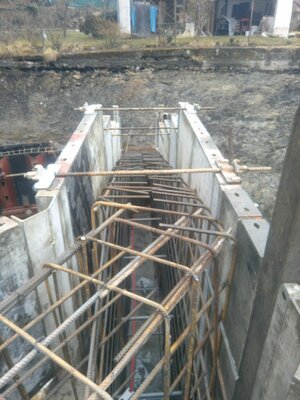 Železobetonový monolit propustku