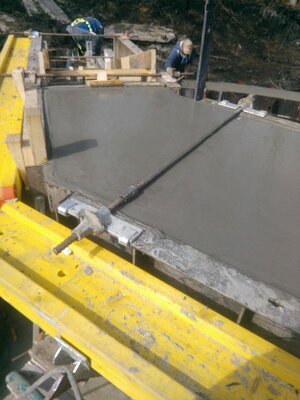 Železobetonový monolit propustku