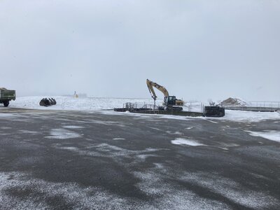 Zahájení odtěžení