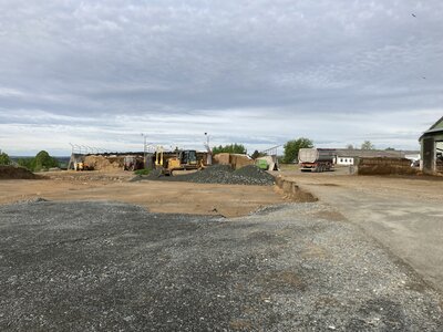 Násypy konstrukčních vrstev - kamenivo