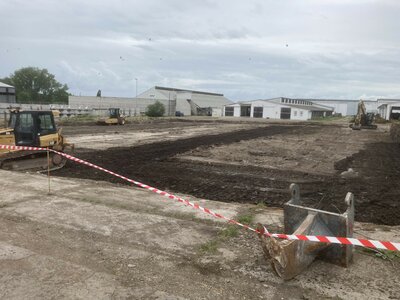 ZDV Krchleby - silážní žlab - konstrukční vrstvy