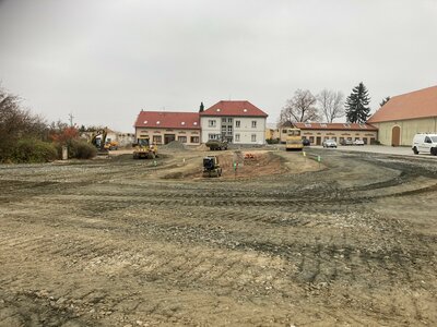 Dvůr - konstrukční násypy