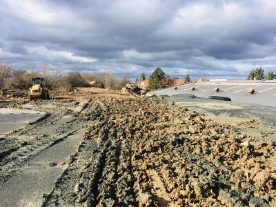 Složiště - konstrukční násypy